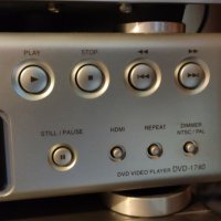 Denon DVD 1740, снимка 3 - Плейъри, домашно кино, прожектори - 40643684
