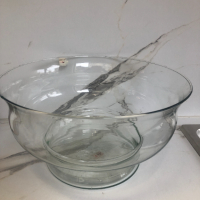  Бутикова стъклена купа, снимка 1 - Чинии - 44893984