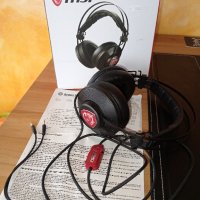 Геймърски слушалки MSI H991, черен - S37-21000A1-V33, снимка 2 - Слушалки и портативни колонки - 43164495