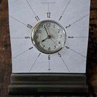 часовник настолен, аналогов, кварцов, мемо, уникален, неръждаем масивен метал, снимка 11 - Други - 38894632