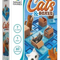 Детска игра Smart Games - Котки и кутии, снимка 1 - Образователни игри - 43571458