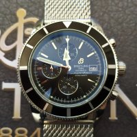 BREITLING SUPEROCEAN Heritage Chronograph 46mm /на батерия/ клас 5А+, снимка 2 - Мъжки - 28626536