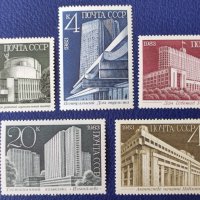 СССР, 1983 г. - пълна серия чисти марки, архитектура, 1*21, снимка 1 - Филателия - 37438640