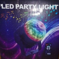 Диско лампа с дистанционно LED Party Light, снимка 2 - Други - 27578254