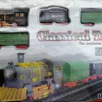 Детско влакче classical train "Best electrical rail series", снимка 1 - Влакчета, самолети, хеликоптери - 38740216