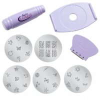 Система за маникюр Salon Express Nail Art Stamping Kit, снимка 7 - Други стоки за дома - 28375413