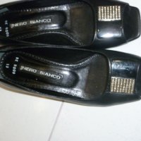 38н Nero Bianco УНИКАЛНИ обувки естествена кожа, снимка 3 - Дамски елегантни обувки - 29065581