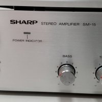 Стерео усилвател, тунер, дек Sharp SM-15, ST-15, RT-15, снимка 8 - Ресийвъри, усилватели, смесителни пултове - 28892627