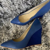 Елегантни обувки в синьо, снимка 4 - Дамски елегантни обувки - 28501977