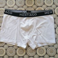 Mentiago водещата германска марка на луксозни  мъжки боксерки с Размери: S M L XL XXL , снимка 1 - Бельо - 37911812