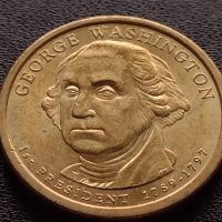 Възпоменателна монета GEORGE WASHINGTON 1 президент на САЩ (1789-1797) за КОЛЕКЦИЯ 38033, снимка 5 - Нумизматика и бонистика - 40764199