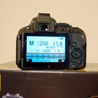 Фотоапарат NIKON D5300 18-55 VR II Kit, снимка 5 - Фотоапарати - 43975884