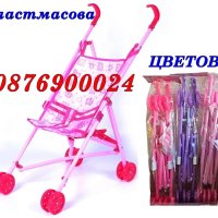 ПРОМО! Детска количка за кукли 3 цвята Детски играчки, снимка 1 - Кукли - 43153049