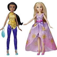 Голям комплект кукли принцеса Рапунцел и принцеса Ясмин Disney princess , снимка 5 - Кукли - 44086613