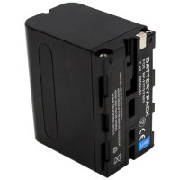 ANIMABG Батерия модел NP-F970 NP-F960 за цифрови видеокамери на SONY с капацитет 6600mAh 7.4V аналог, снимка 4 - Батерии, зарядни - 44061872