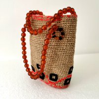Плетена  чанта , снимка 1 - Чанти - 33149987