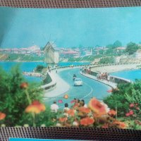 Продавам 2 броя антикварни, картички, с морски пейзаж от старото и хубаво наше Черно море., снимка 2 - Други ценни предмети - 39247035