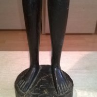 афро дама-дървена фигура-5кг-92см-внос швеицария, снимка 4 - Колекции - 26373046