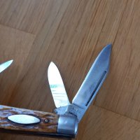 Джобен нож с рогови чирени , снимка 6 - Ножове - 38740981