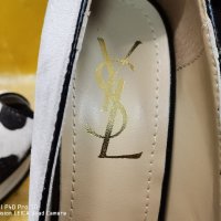 Оригинални елегантни обувки Yves Saint Laurent 39 номер, снимка 8 - Дамски обувки на ток - 34709971