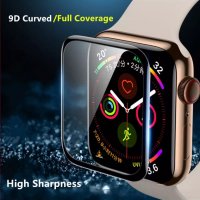 9D Стъклен Протектор за Apple Watch iWatch 38 40 42 44 стъкло mm, снимка 4 - Аксесоари за Apple - 32817152