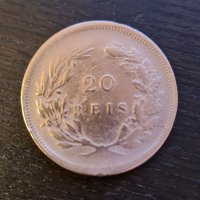 Монета, 20 REIS, 1892 г., Карлуш I, Кралство Португалия , снимка 1 - Нумизматика и бонистика - 37288049