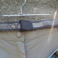 Продавам нов дамски бързосъхнещ летен панталон с кръпки на коленете Oursky, снимка 3 - Панталони - 28280508