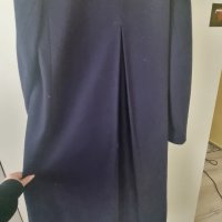 Дамско синьо палто, снимка 2 - Палта, манта - 44097454