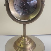 Старинен настолен часовник OXUS – 17 рубина, снимка 6 - Антикварни и старинни предмети - 43656372