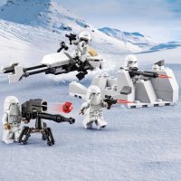 НОВО LEGO Star Wars - Snowtrooper, боен пакет (75320), снимка 4 - Конструктори - 39497462