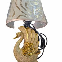 нощна Лампа-лебед, снимка 1 - Настолни лампи - 42951897