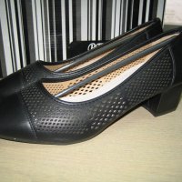 НАМАЛЕНИЕ-Дамски обувки м.06-86 черни , снимка 1 - Дамски обувки на ток - 28404914