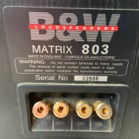 B&W MATRIX 803, снимка 10 - Тонколони - 43599575