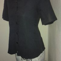 ✌➡ "Катина" черна риза , снимка 3 - Ризи - 27062143