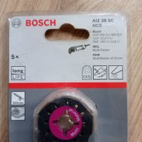 Bosch AIZ 28 SC HCS универсално ножче за прорязване на фуги 28 x 50 mm, снимка 3 - Други инструменти - 38338579