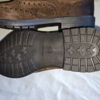 Стилни мъжки половинки от естествена кожа Geox Respira №45, снимка 9 - Официални обувки - 38283483