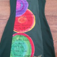 Desigual Lel Verde - страхотна рокля, снимка 3 - Рокли - 29023195