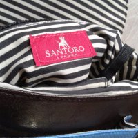 Страхотна  синя чанта santoro., снимка 4 - Чанти - 37111230