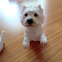  Статуетки West Highland Terrier Колекционерски Статуетки , снимка 5 - Други стоки за дома - 36837096