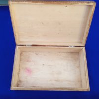 Дървена кутия голяма, снимка 6 - Антикварни и старинни предмети - 37508645
