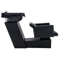 Фризьорска мивка със салонен стол от изкуствена кожа, снимка 4 - Фризьорски принадлежности - 40581830