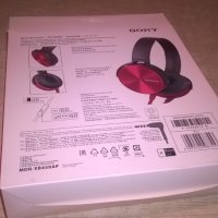 sony mdr-xb450ap-red headphones, снимка 16 - Слушалки и портативни колонки - 26615722