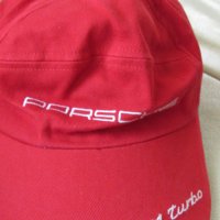  Бейзболна шапка с козирка Porsche, червена, снимка 1 - Шапки - 32524635