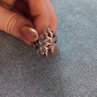 Красив сребърен пръстен , снимка 1 - Пръстени - 40351924