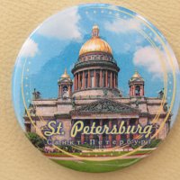 Автентичен магнит от Санкт Петербург, Русия-серия, снимка 1 - Колекции - 44118023