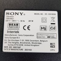 Sony KE-55XH8096 със счупен екран - 1-003-740-31/APS-434 (CH)/47_6021321/YSAS055CNO01, снимка 2 - Части и Платки - 40596817