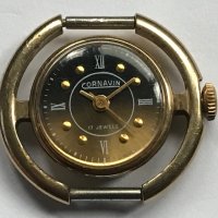 Cornavin 17 Jewels позлатен дамски часовник, снимка 1 - Дамски - 35391337
