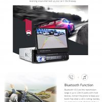Мултимедия плеър 1 Din комплект с бонус камера за подпоматане на паркирането AMIO 9601N Универсален , снимка 8 - Аксесоари и консумативи - 27007514