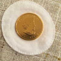 Златна монета канадски кленов лист - Maple Leaf Gold, снимка 2 - Нумизматика и бонистика - 39933283