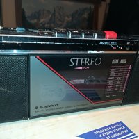 sanyo m-s200f stereo-made in japan-внос switzerland, снимка 5 - Радиокасетофони, транзистори - 28683558